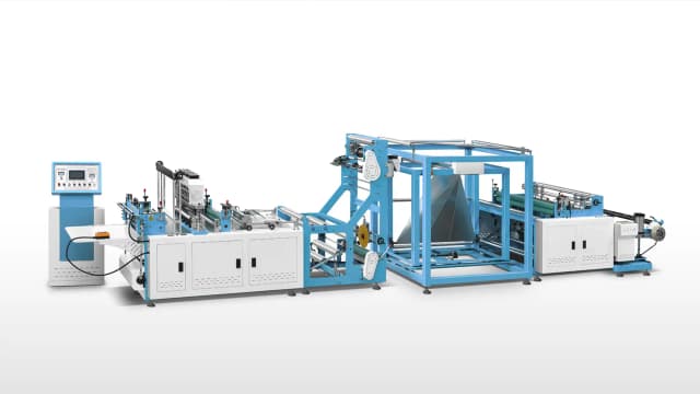 Nonwoven T-Shirt and D-cut Bag Making Machine (3-in-1)