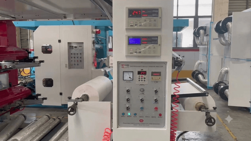 Nonwoven Flexographic Printer 4 colors photo 3