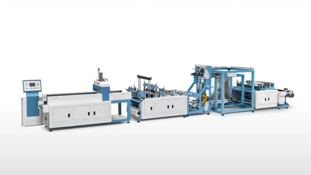Nonwoven T-Shirt/W-cut,
D-cut Bag Making Machine