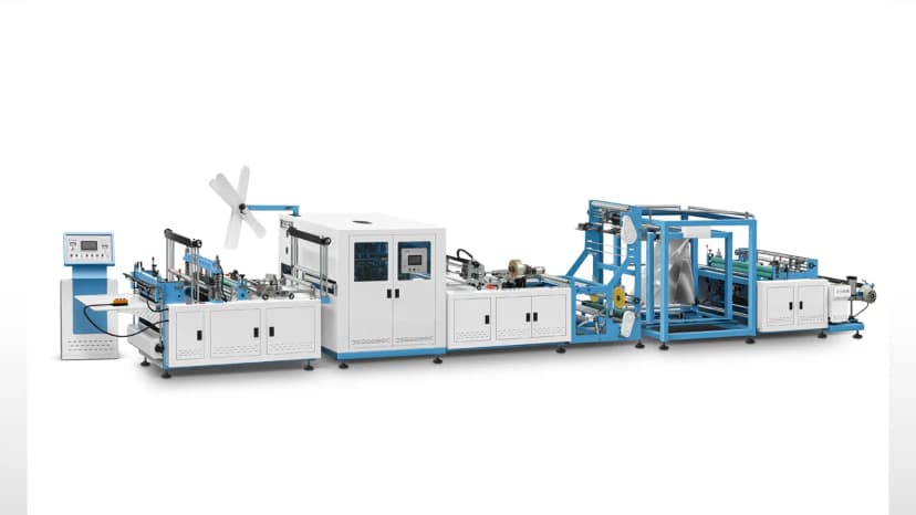 Nonwoven T-Shirt / W Cut Bag Making Machine photo 1
